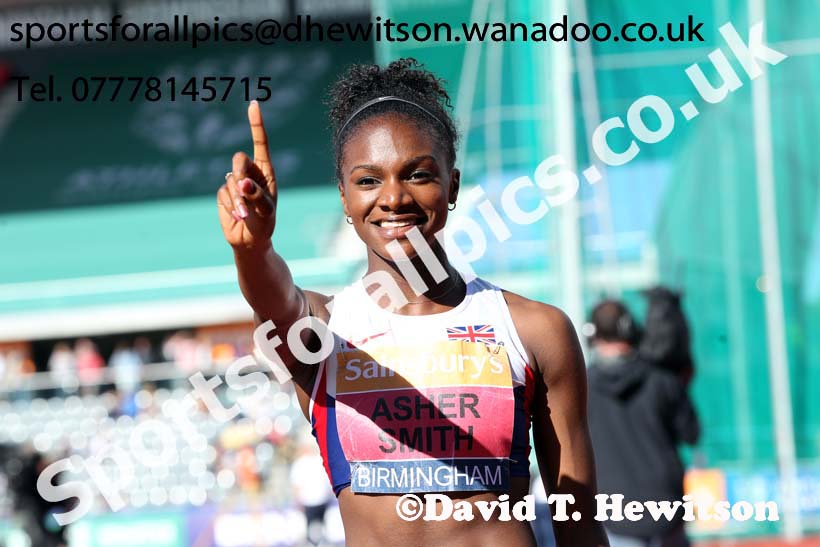 Womens 100 metres, Sainsbury's British Champs, Alexander Stadium, Birmingham. Photo: David T. Hewitson/Sprts for All Pics